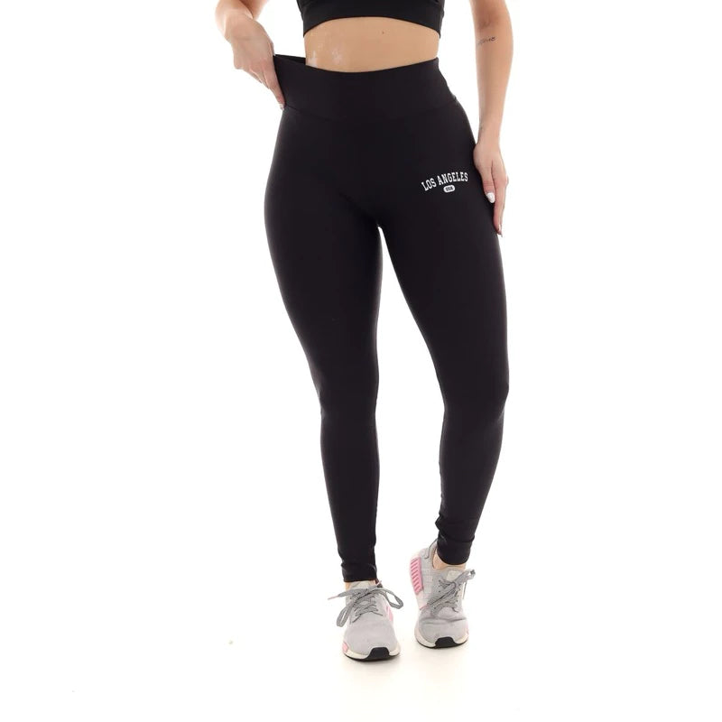 Kit com 3 Calças Legging Femininas Suplex Los Angeles – Conforto, Estilo e Modelagem Perfeita