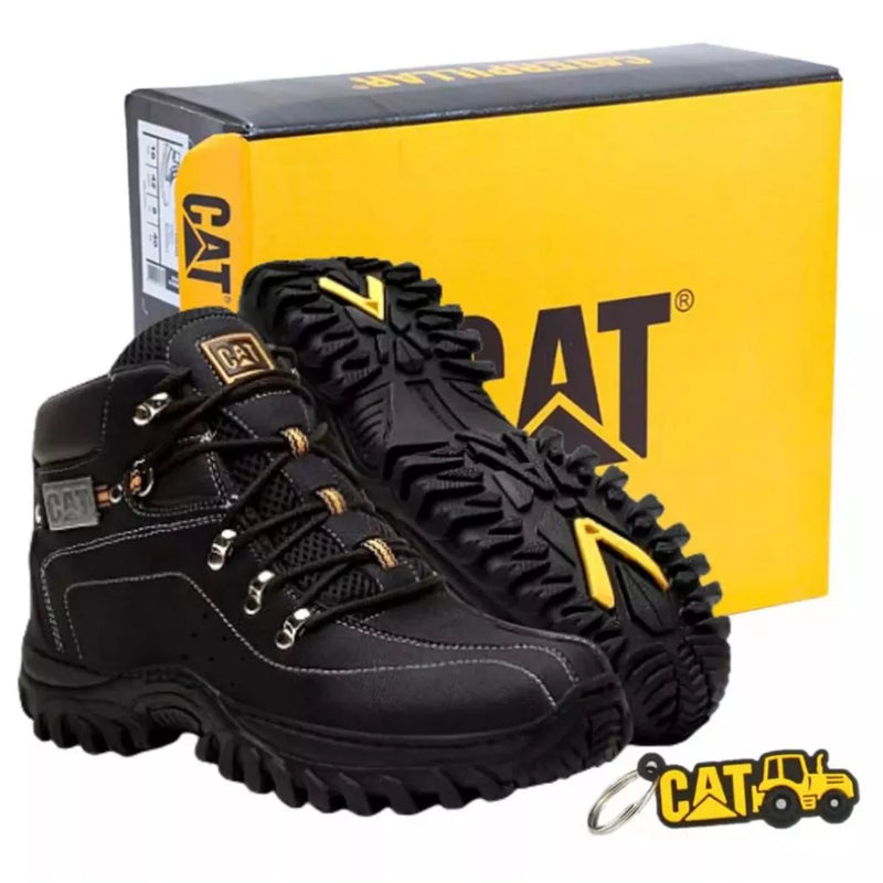 Kit Botina Caterpillar Masculina Adventure Impermeável – Bota de Trilha